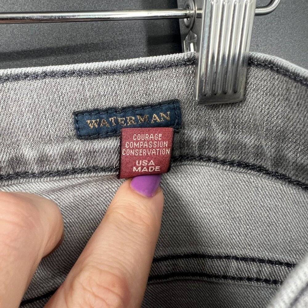 Agave denin relaxed straight leg waterman portland gray vintage flex jeans 35 - Picture 13 of 16